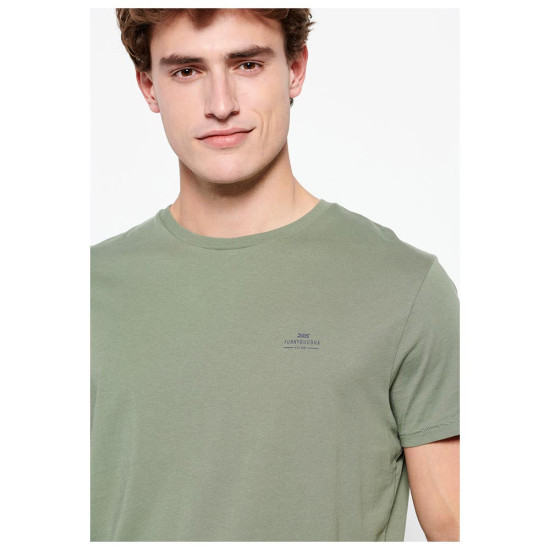 Funky Buddha Ανδρική κοντομάνικη μπλούζα